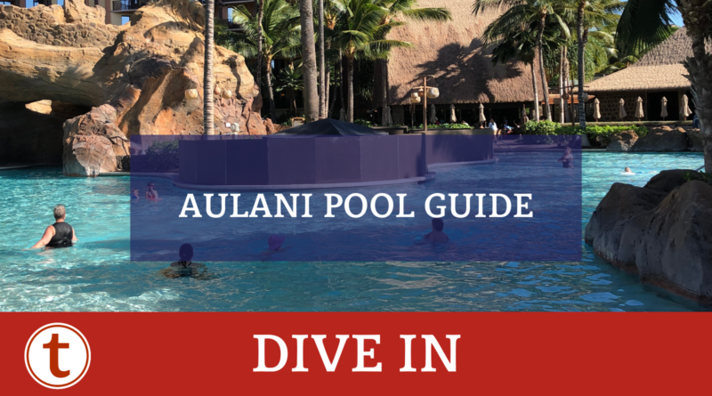 title card for Aulani pools