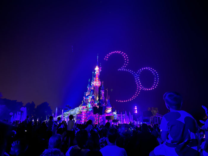Disneyland Paris goes all in on drones with multiple light shows