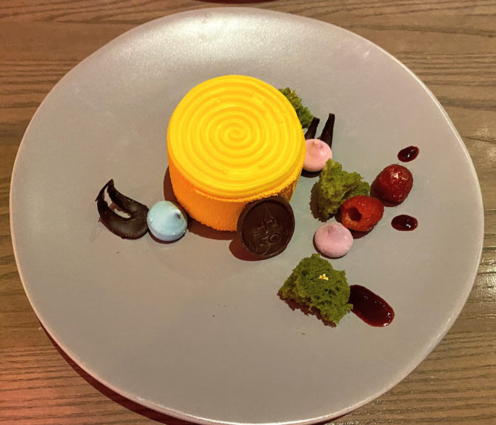 Toledo Tapas and Steak 50th Anniversary Cheesecake