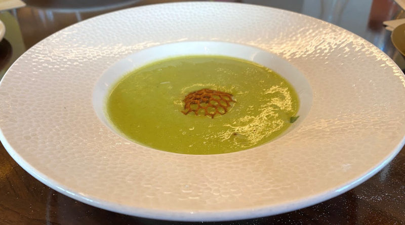 Topolino's Terrace Asparagus Soup