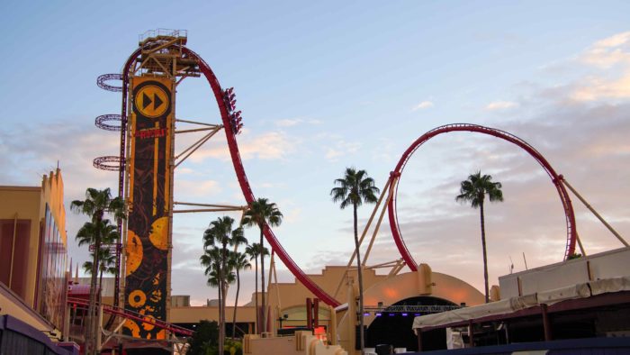 This appears to be the plan for Universal Studios' new roller coaster