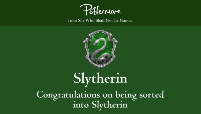 Why My Pottermore Sorting Won't Change Me