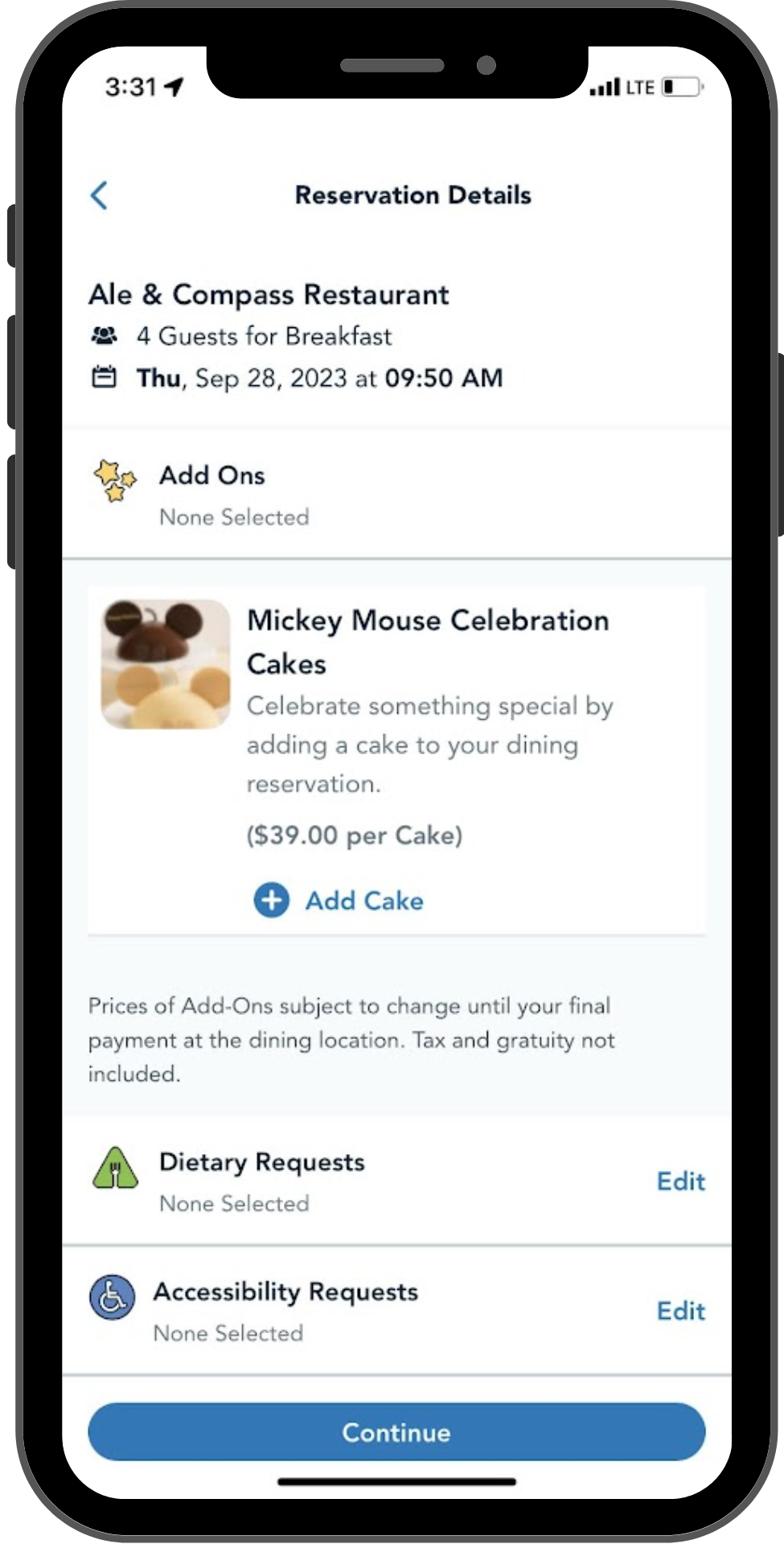 Disney World App & Park Reservations — Berryman Adventures