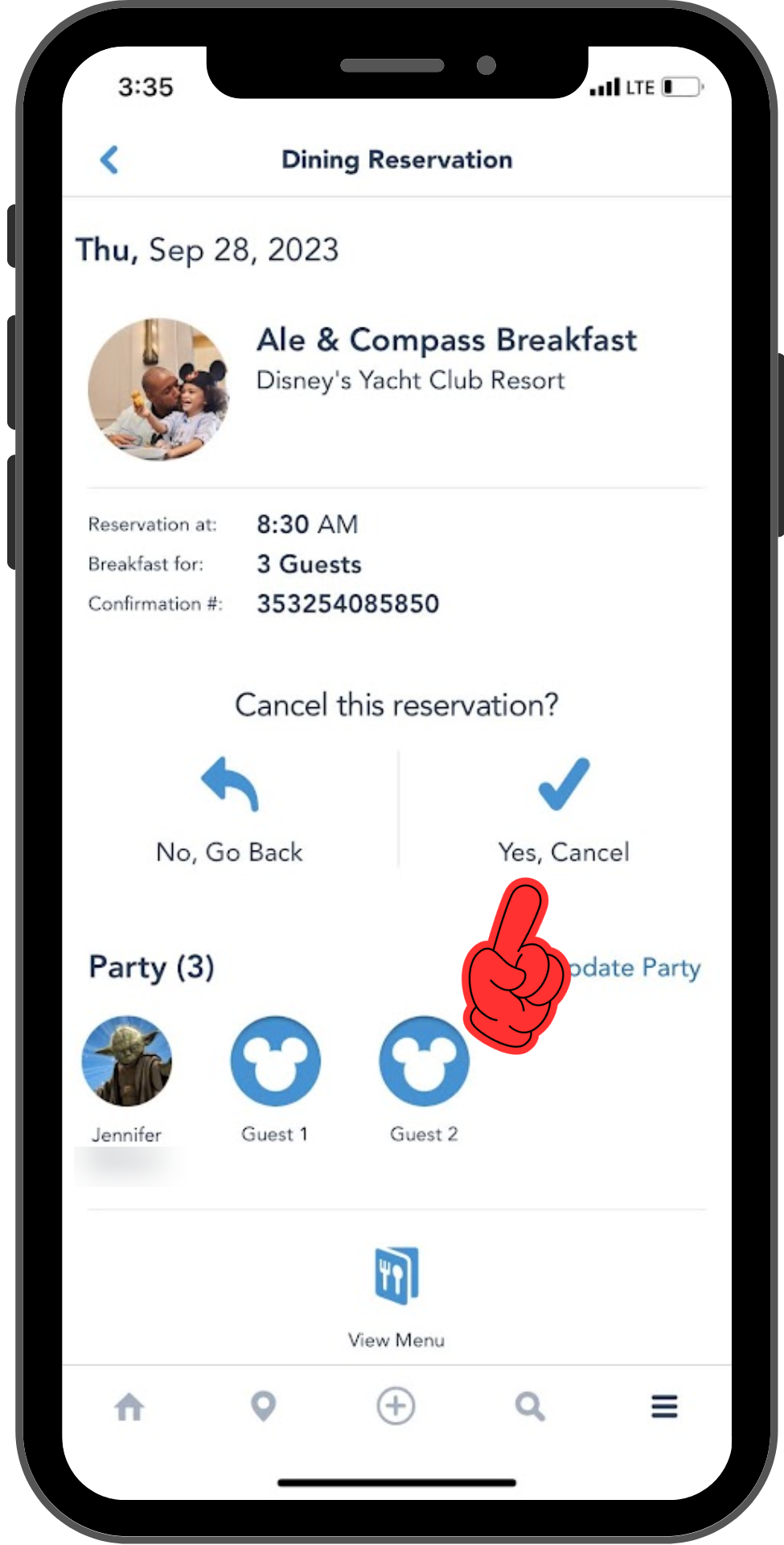 Disney World App & Park Reservations — Berryman Adventures