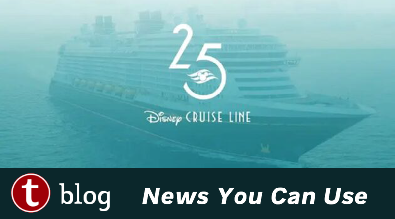 Disney Cruise Line Announces Silver Anniversary at Sea in 2023