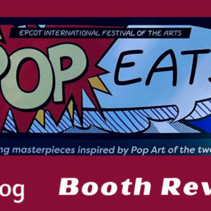 Pop Eats Food Studio Review cover image showing the artwork from the menu board