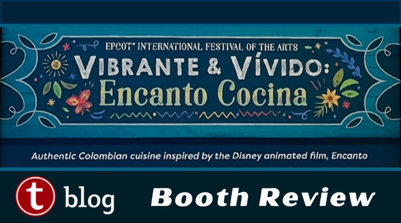 Vibrante & Vivido Booth Review cover image showing the logo art from the menu board