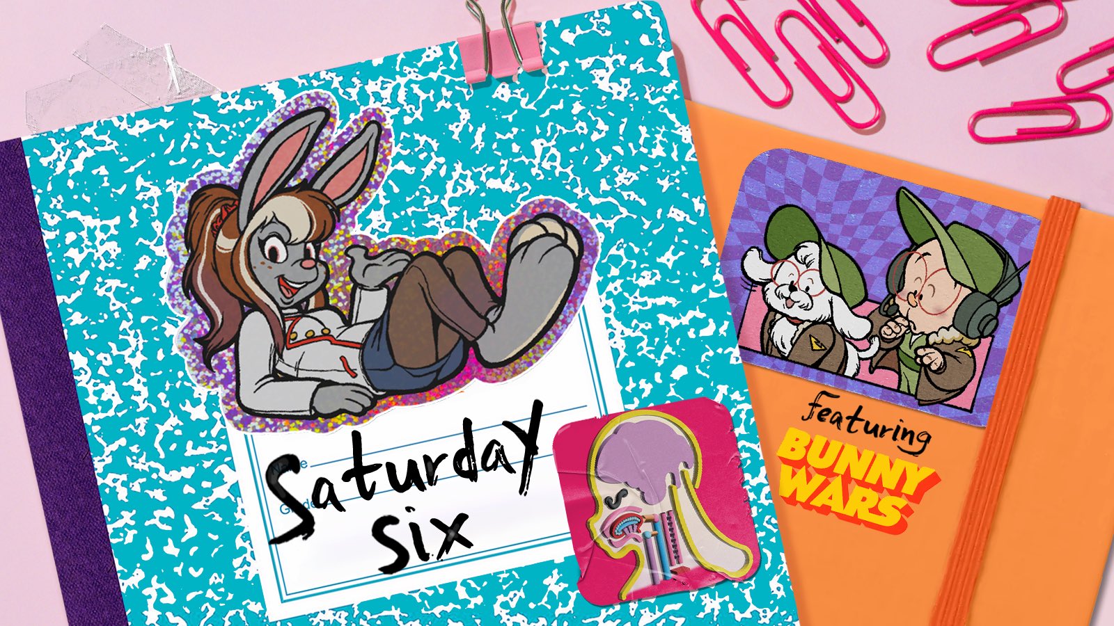SATURDAY SIX Artist Spotlight The Theme Park Artwork of Bunny Wars TouringPlans Blog image pic picture