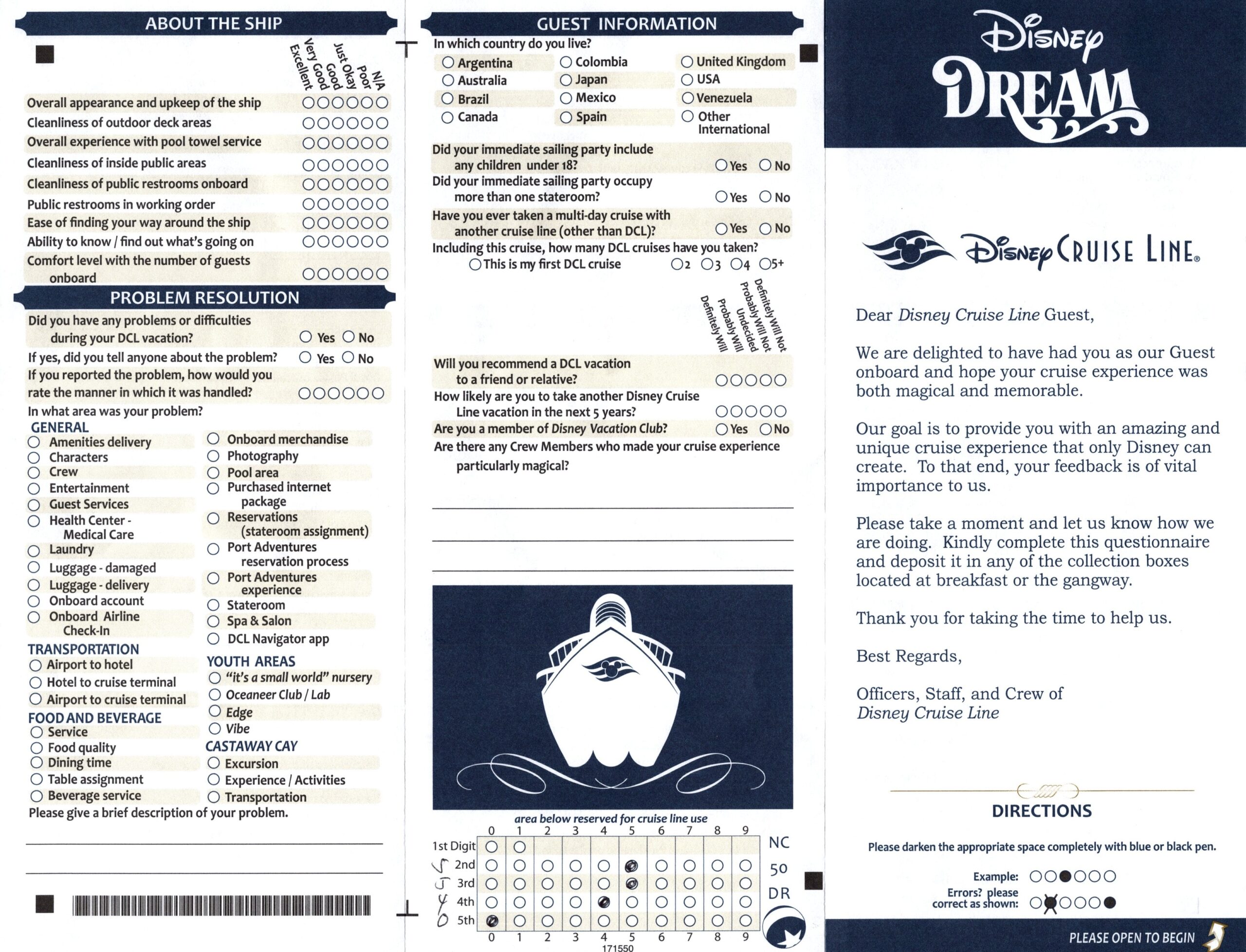FAQ The Disney Cruise Line Debarkation Questionnaire TouringPlans