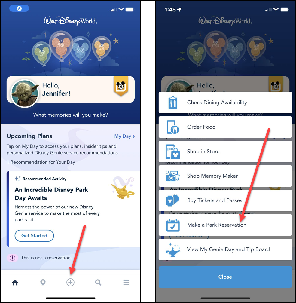 NEWS: The Disney World App Now Has a Link To Make Park Pass Reservations