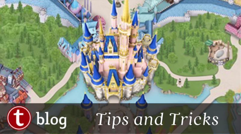 Using the Map in the Disney World App Cover image showing a view of Cinderella's castle as displayed on the map in the app