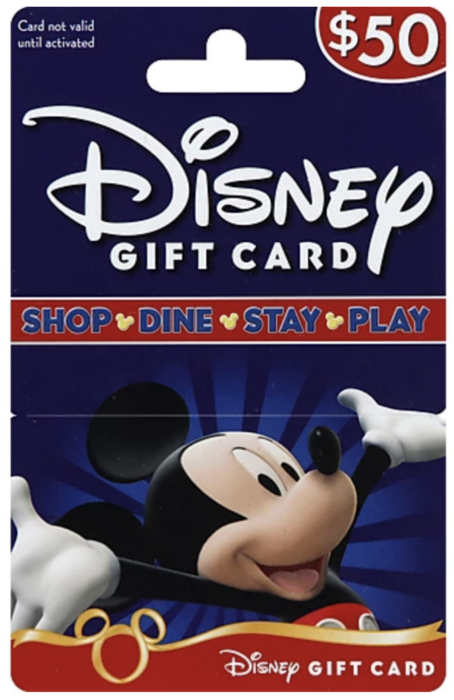 Disney Gift Card Makes Paying UnBEElievably Easy!﻿