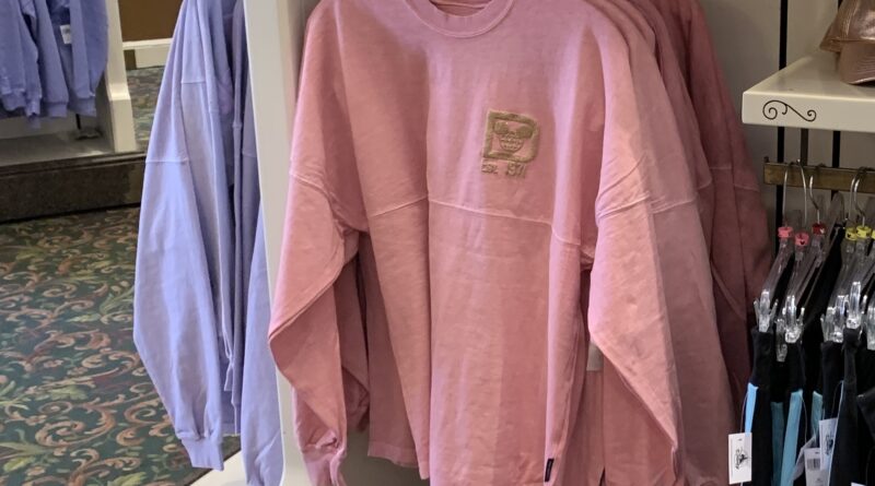 Pink Spirit Jersey found at Disneyland now. They are sold