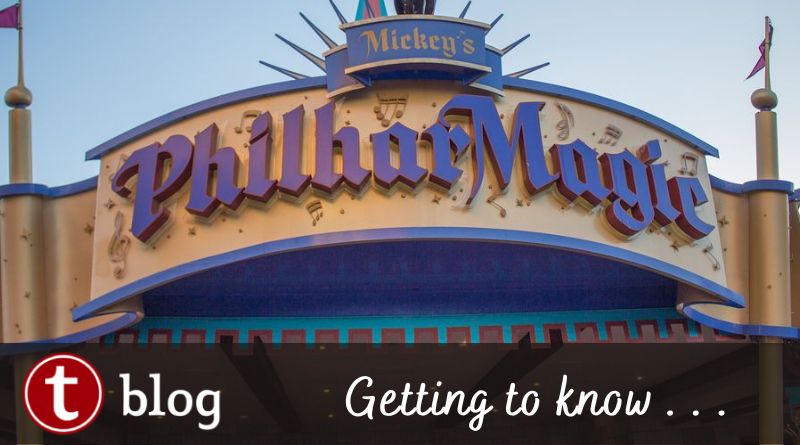 Mickey's Philharmagic Getting to Know article cover image showing the attraction marquee