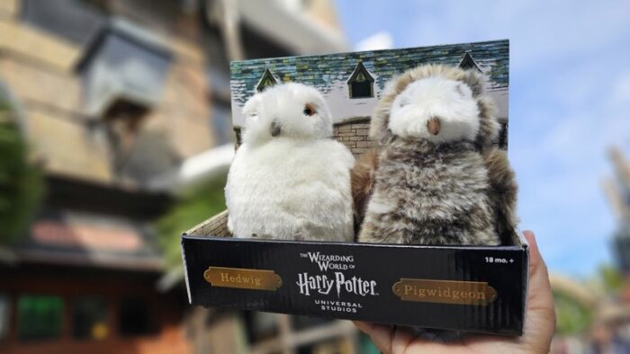 Universal Studios The Wizarding World Harry Potter Fluffy Dog Puppy Plush  New 